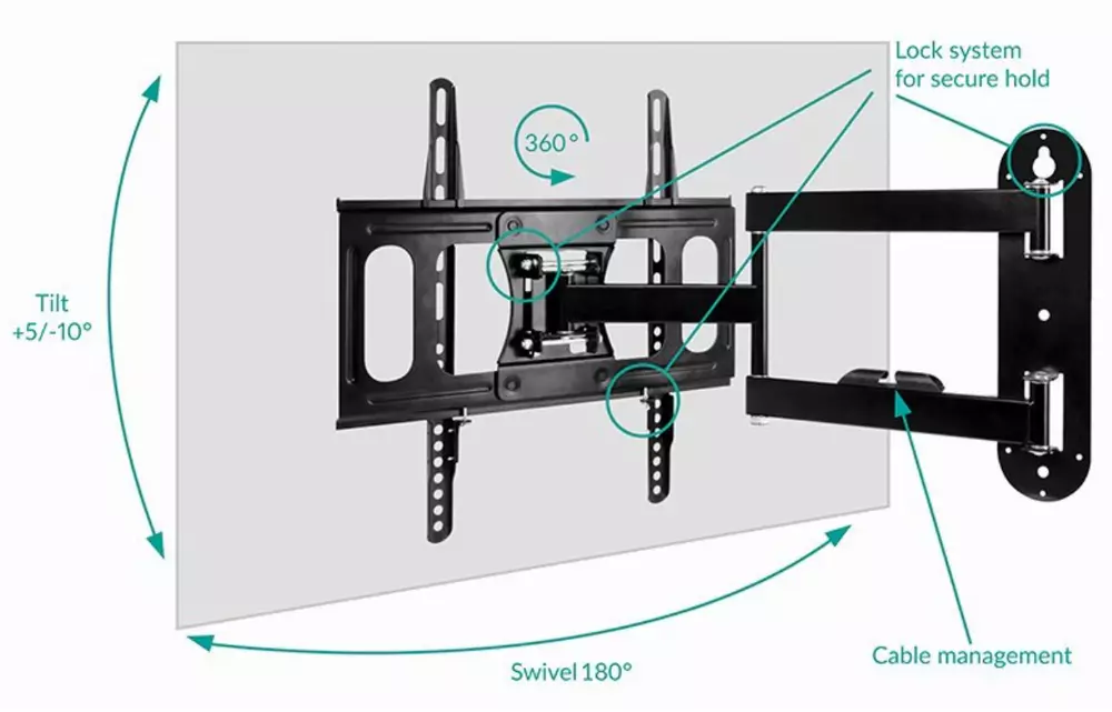 Arctic стойка за телевизор TV Mount - TV FLEX M - AEMNT00060A