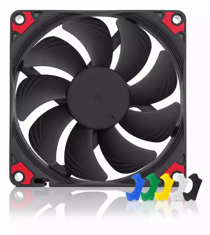 Ventilateur Noctua 92x92x14mm NF-A9x14 HS-PWM chromax.black.swap