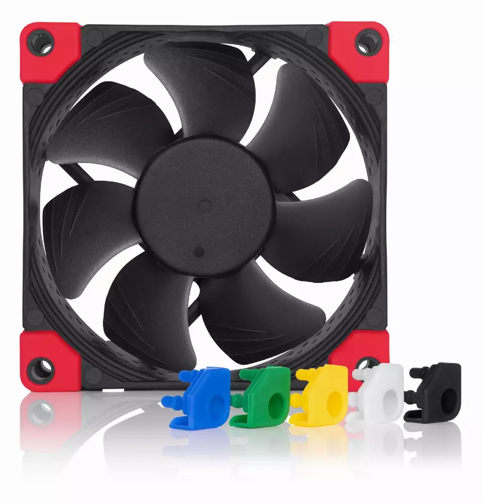 Ventilateur Noctua 80mm NF-A8 PWM chromax.black.swap