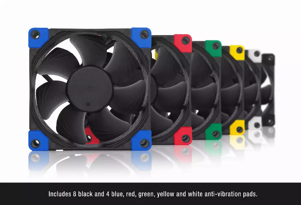 Вентилатор Noctua 80mm NF-A8 PWM chromax.black.swap