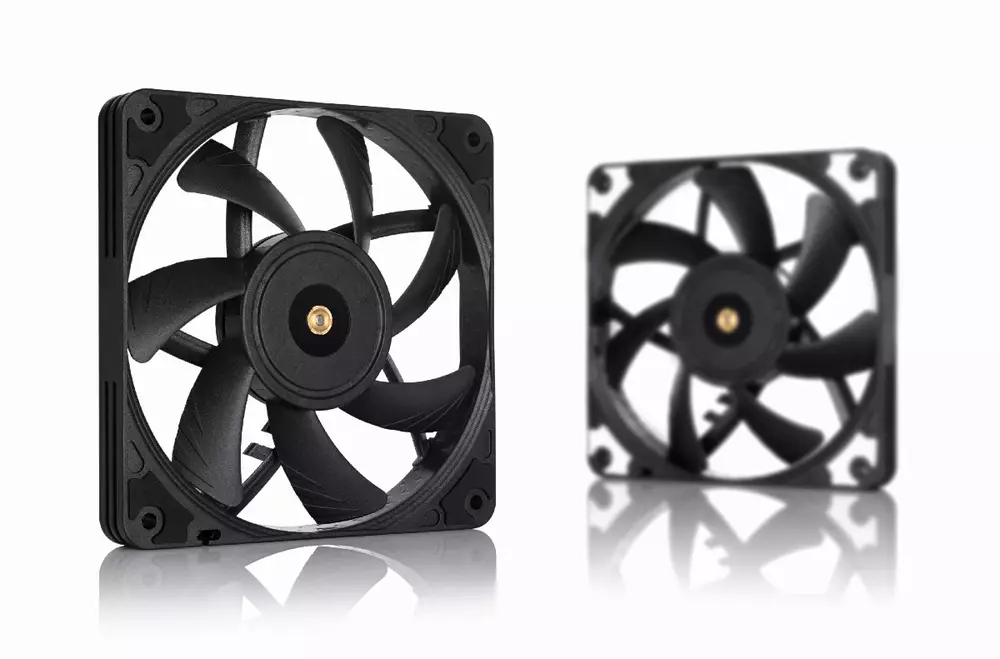 Вентилатор Noctua 120x120x15mm NF-A12x15 PWM chromax.black.swap