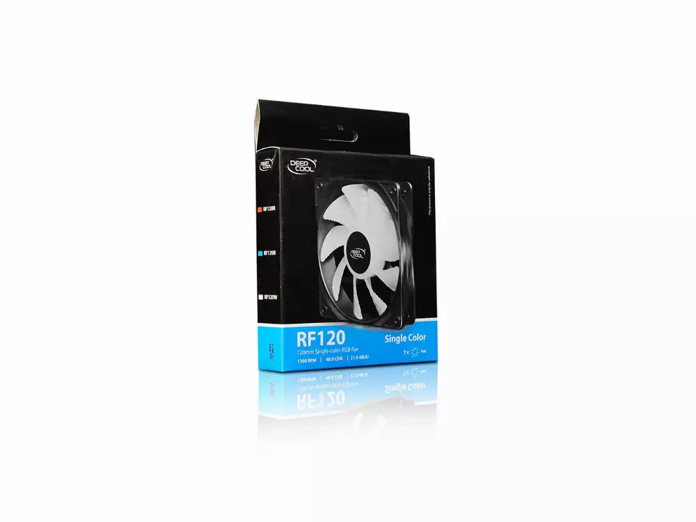 Вентилатор DeepCool 120mm Blue - RF120-BL