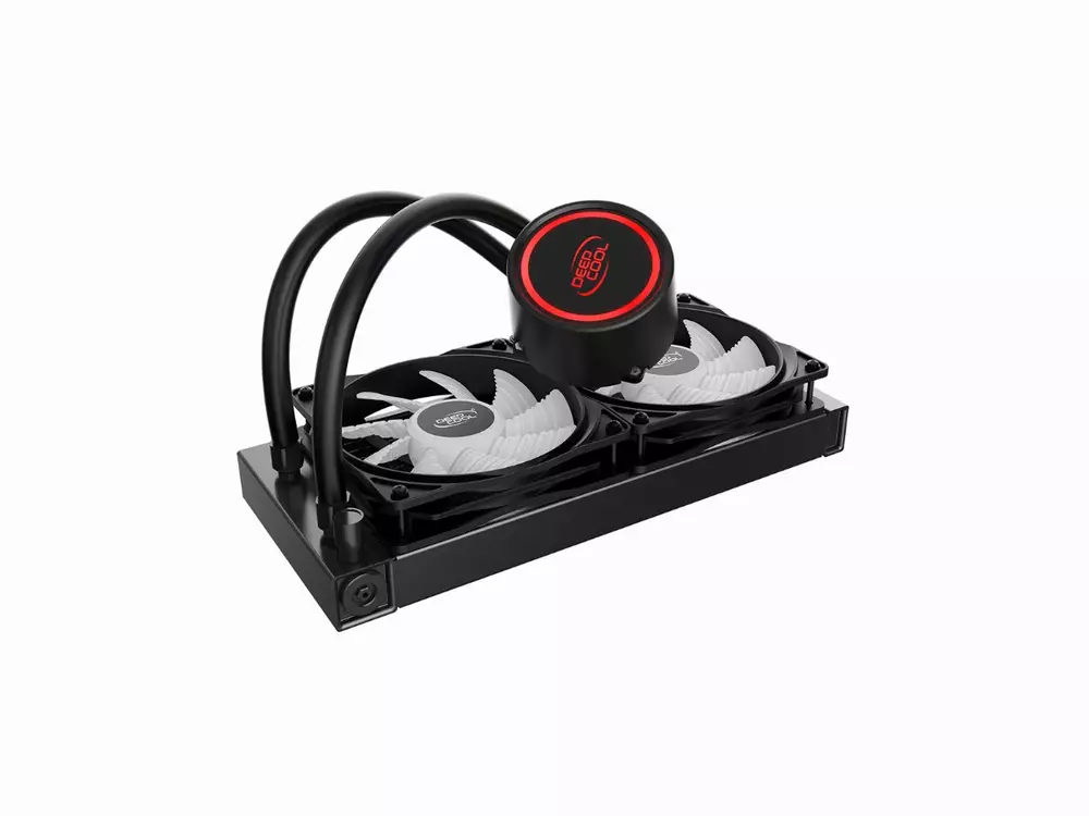 Водно охлаждане за процесор DeepCool Water Cooling GAMMAXX L240T RED