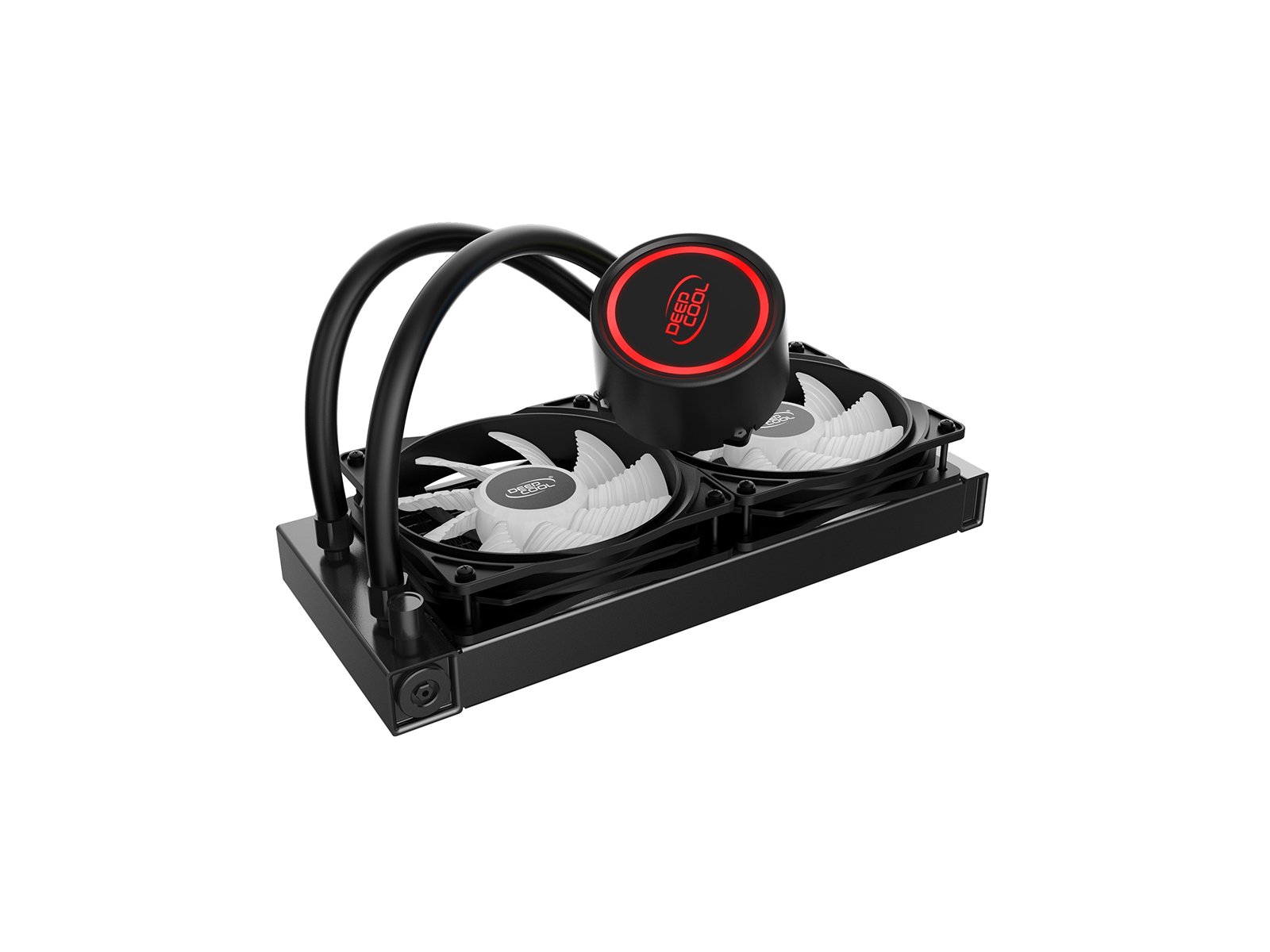 Водно охлаждане за процесор DeepCool Water Cooling GAMMAXX L240T RED