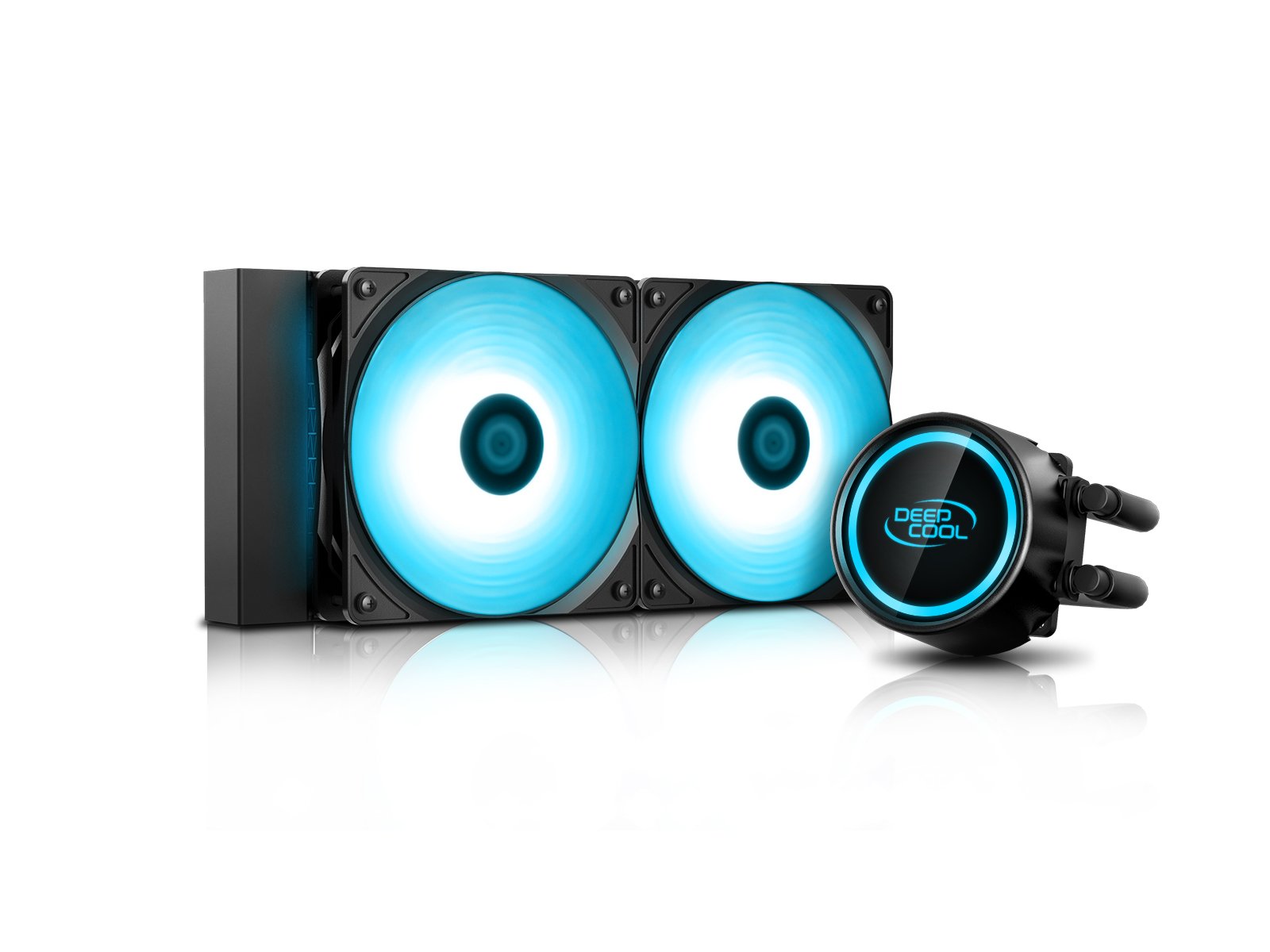 Водно охлаждане за процесор DeepCool Water Cooling GAMMAXX L240T BLUE
