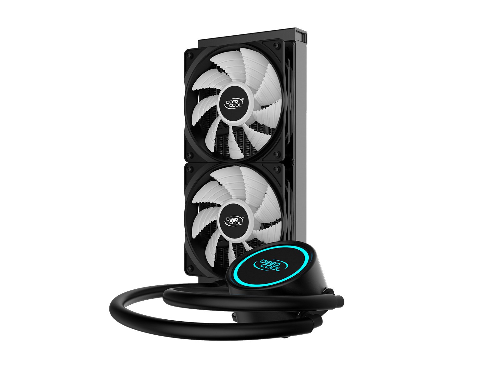 Водно охлаждане за процесор DeepCool Water Cooling GAMMAXX L240T BLUE