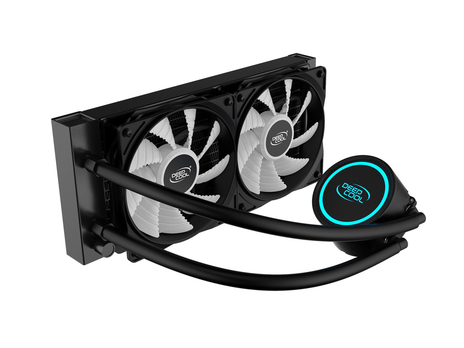 Водно охлаждане за процесор DeepCool Water Cooling GAMMAXX L240T BLUE