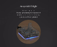 Orico хъб USB3.0 HUB 4 port transparent - MH4U-U3-03-CR