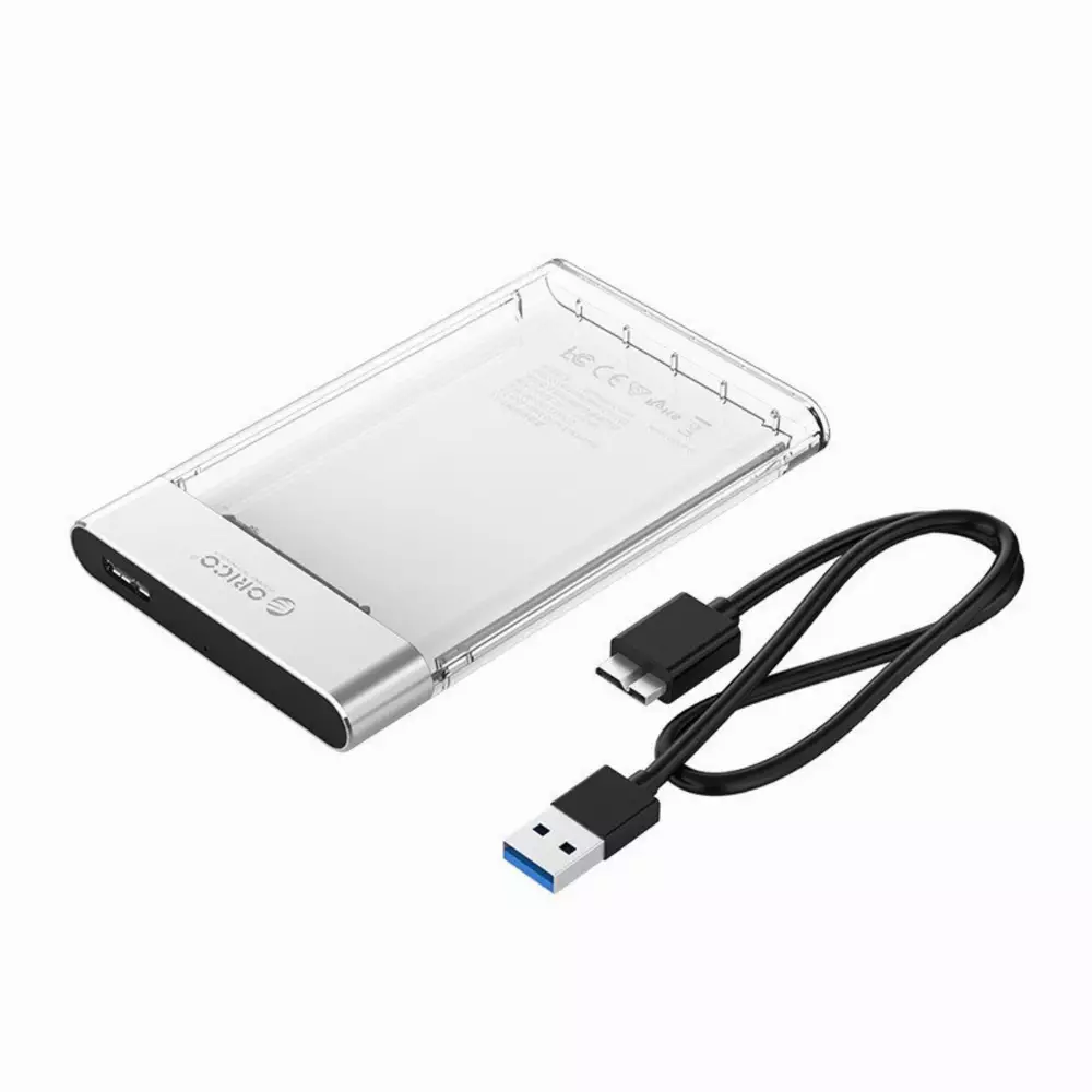 Orico външна кутия за диск Storage - Case - 2.5 inch USB3.0, UASP, black - 2129U3-CR