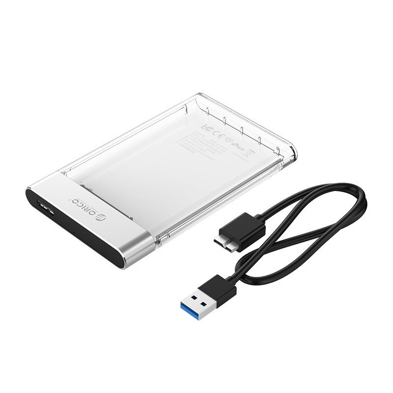 Orico външна кутия за диск Storage - Case - 2.5 inch USB3.0, UASP, black - 2129U3-CR