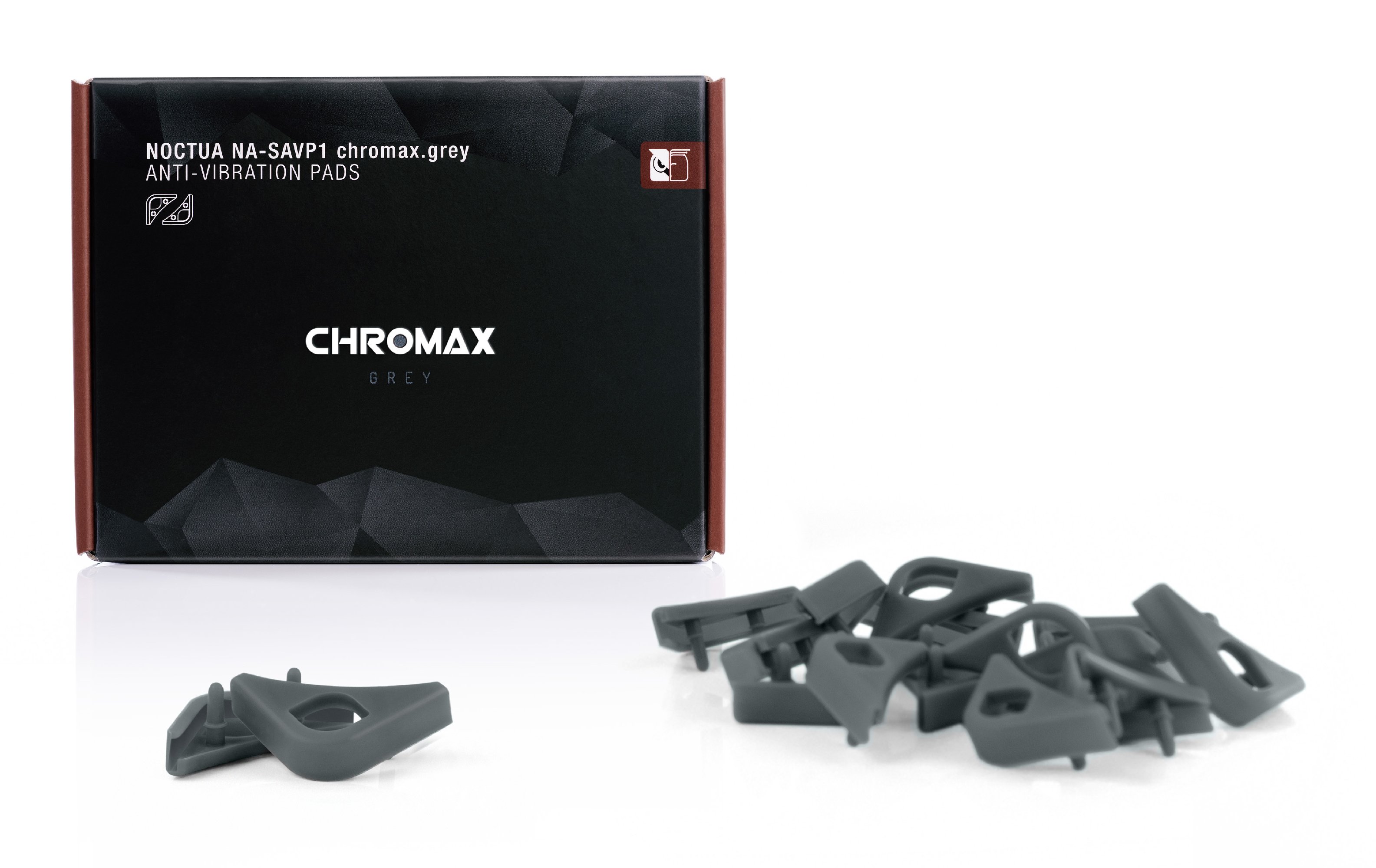 Подложки за вентилатор Noctua 16pcs NA-SAVP1 chromax.grey