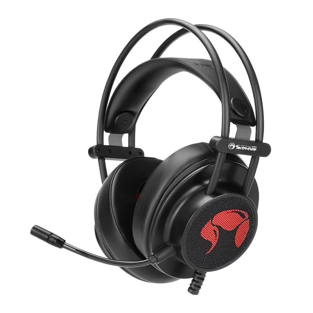 Marvo геймърски слушалки Gaming Headphones HG9055 - 7.1 / Backlight / USB