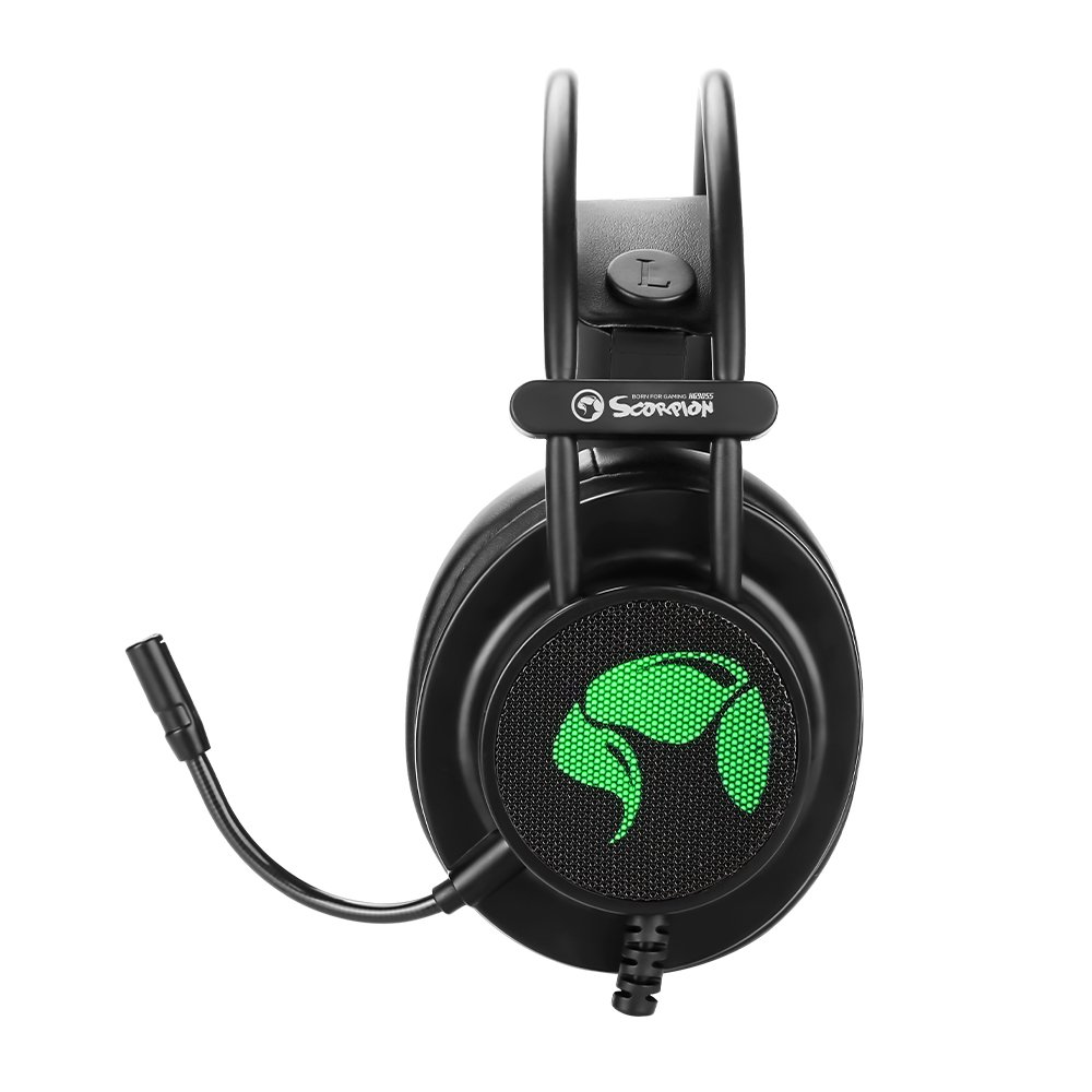 Marvo геймърски слушалки Gaming Headphones HG9055 - 7.1 / Backlight / USB