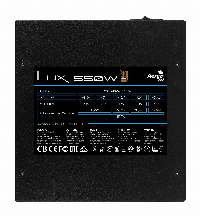 Захранване AeroCool PSU LUX 550W 80+ Bronze