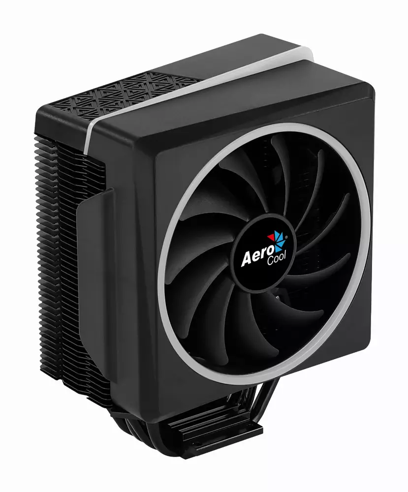 Охлаждане за процесор AeroCool Cylon 4 BLACK aRGB PWM