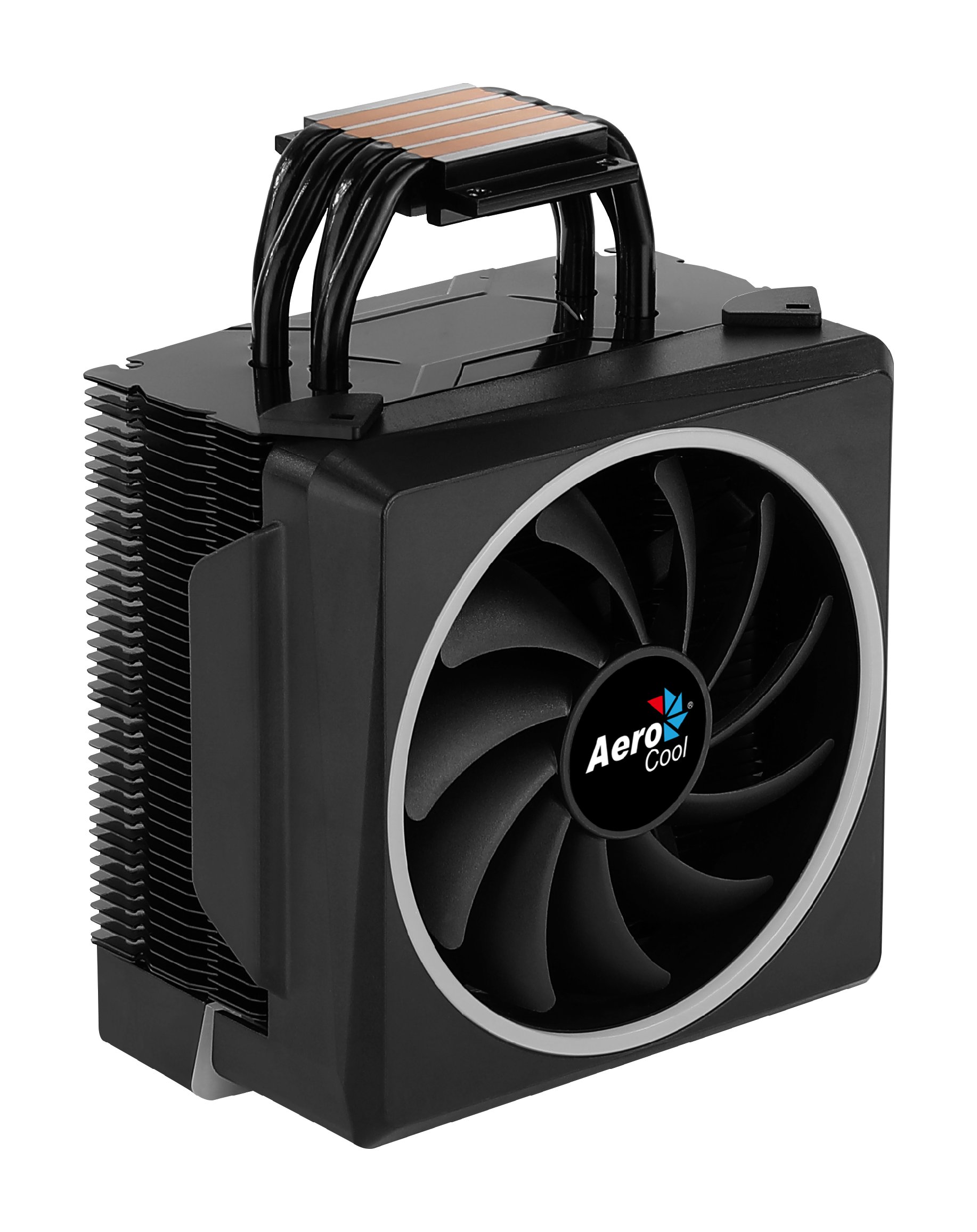 Охлаждане за процесор AeroCool Cylon 4 BLACK aRGB PWM