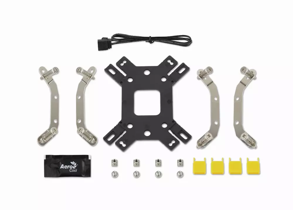 Охлаждане за процесор AeroCool Cylon 4 BLACK aRGB PWM