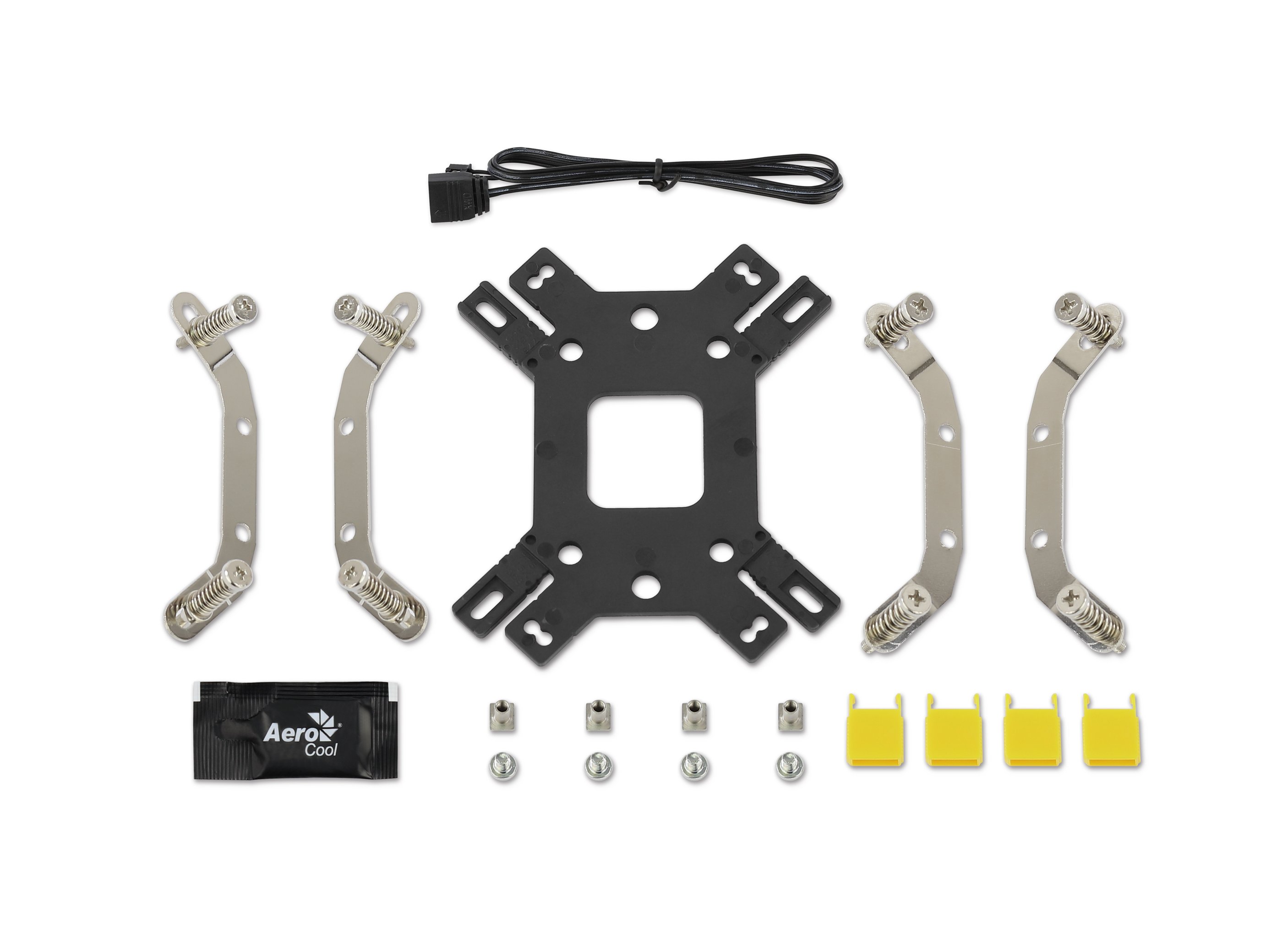 Охлаждане за процесор AeroCool Cylon 4 BLACK aRGB PWM
