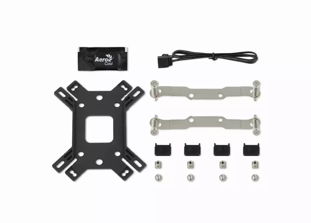 Охлаждане за процесор AeroCool Cylon 4 BLACK aRGB PWM