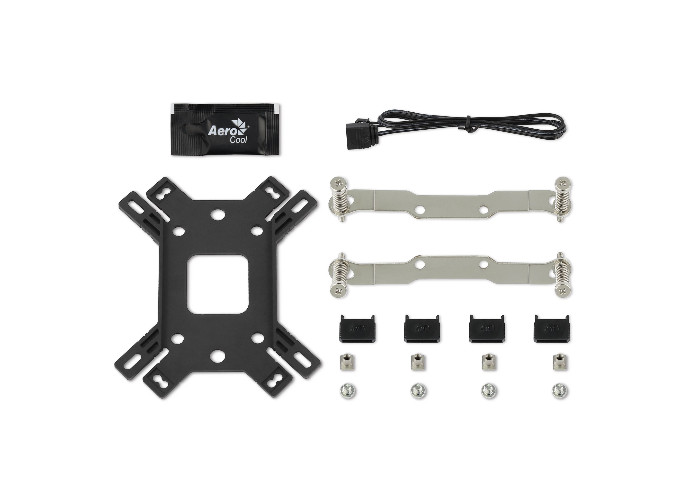 Охлаждане за процесор AeroCool Cylon 4 BLACK aRGB PWM
