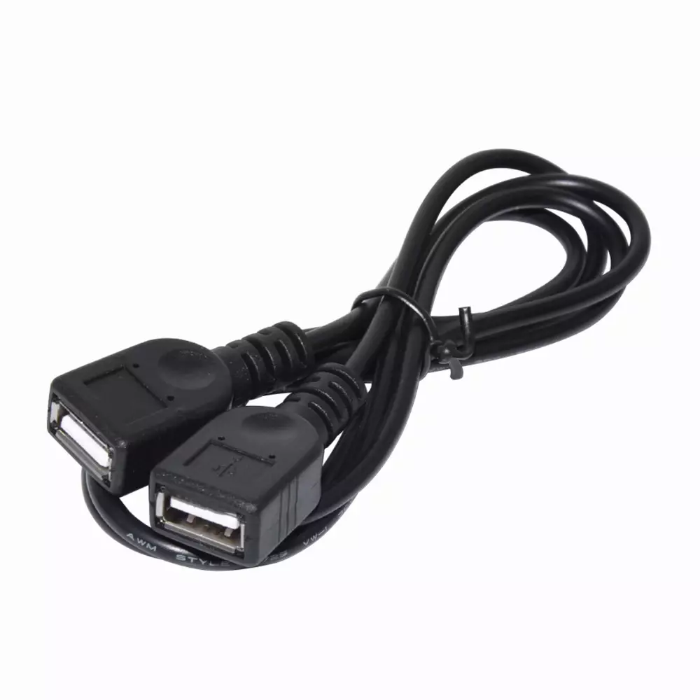 Makki кабел USB 2.0 AF/AF 1m - MAKKI-CABLE-USB2-AFAF-1m