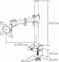 Arctic стойка за монитор Desk Mount Monitor 4xUSB - Z1 Gen 3