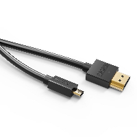 Orico кабел Cable HDMI 2.0 to Micro HDMI Type D, 4K/60Hz, 1m - HD101-10-BK