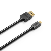 Orico кабел Cable HDMI 2.0 to Micro HDMI Type D, 4K/60Hz, 1m - HD101-10-BK