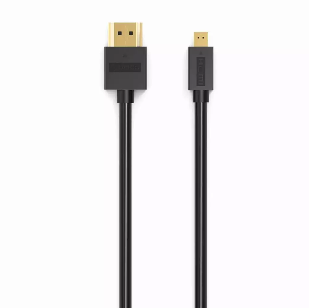 Orico кабел Cable HDMI 2.0 to Micro HDMI Type D, 4K/60Hz, 1m - HD101-10-BK