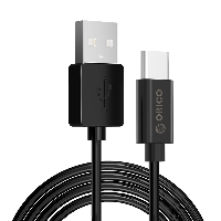 Orico кабел Cable USB2.0 A/M to USB3.1 Type-C 1m - BTC-10-BK