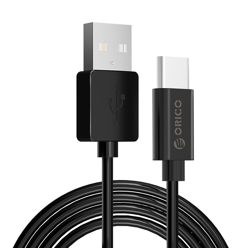Orico кабел Cable USB2.0 A/M to USB3.1 Type-C 1m - BTC-10-BK