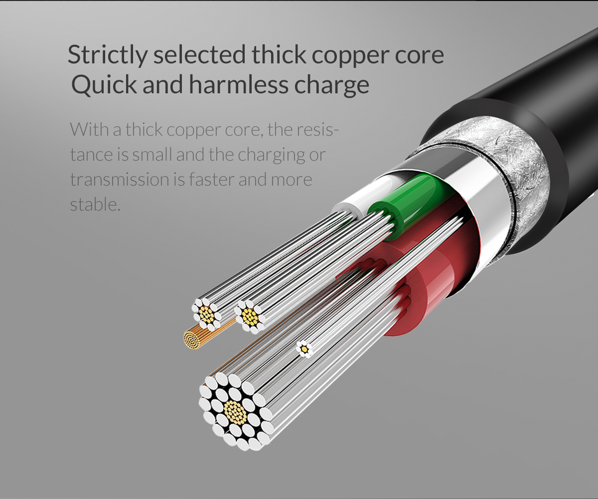 Orico кабел Cable USB2.0 A/M to USB3.1 Type-C 1m - BTC-10-BK