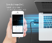 Orico кабел Cable USB2.0 A/M to USB3.1 Type-C 1m - BTC-10-BK