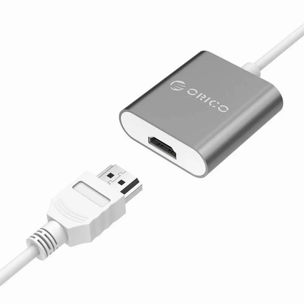 Orico адаптер Adapter - USB 3.1 Type C -> HDMI F, gray - RCH-SG