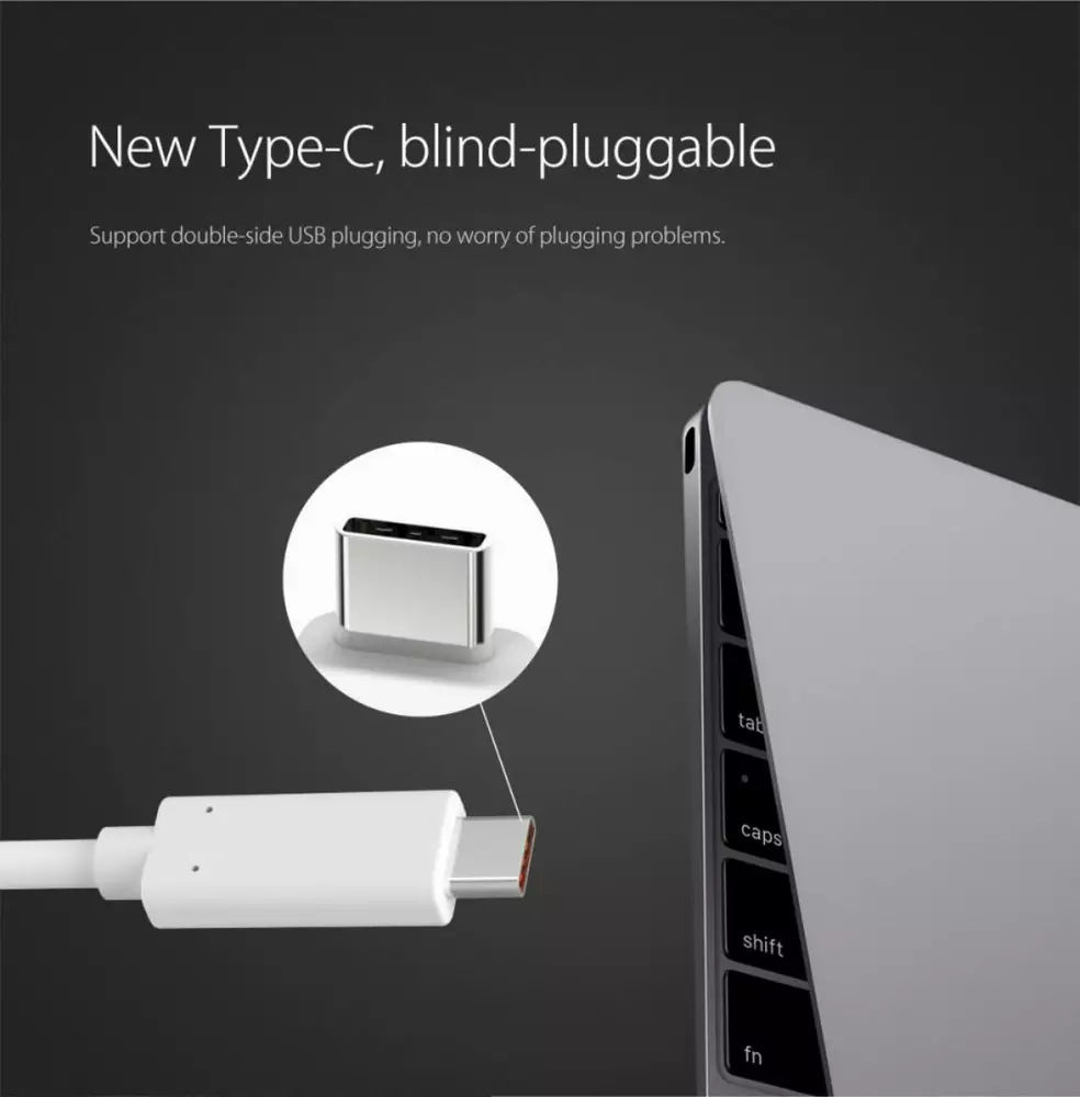 Orico адаптер Adapter - USB 3.1 Type C -> HDMI F, gray - RCH-SG