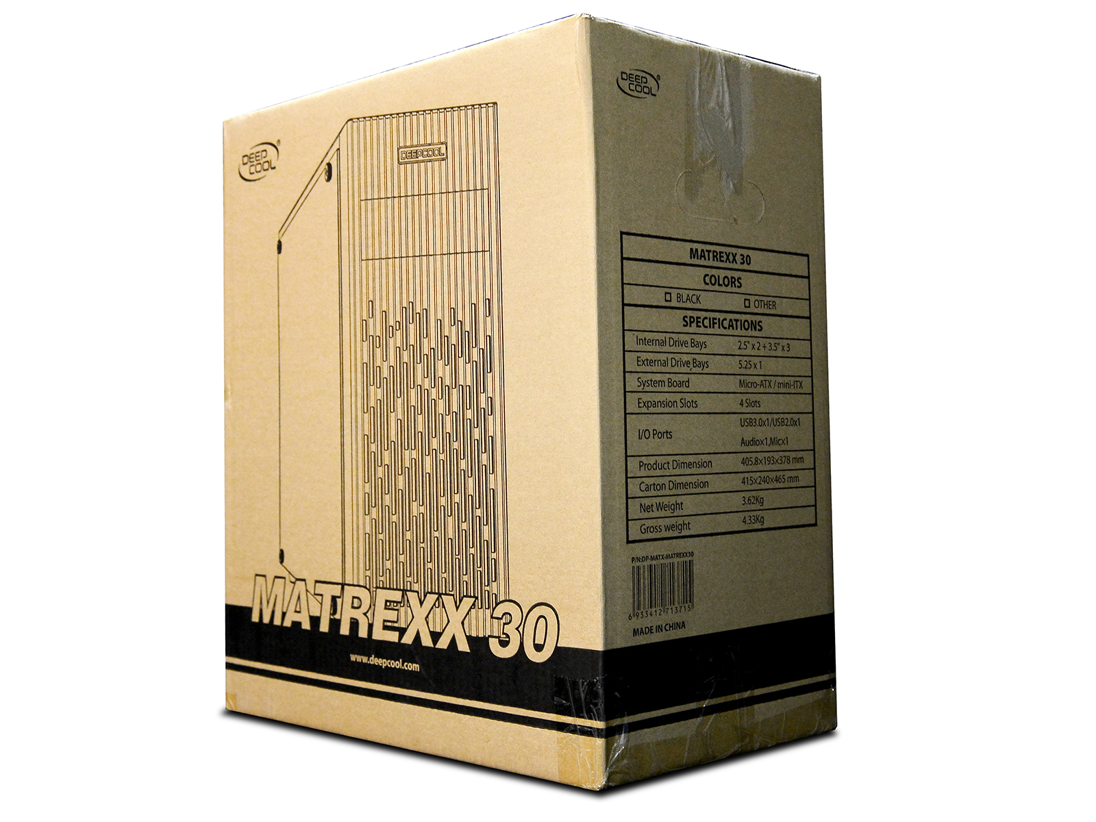 Кутия DeepCool MATREXX 30