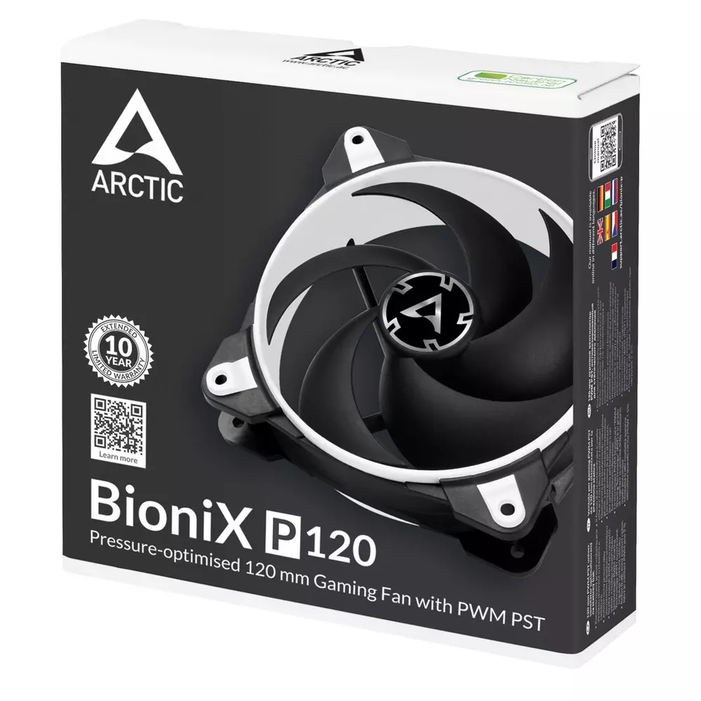 Вентилатор Arctic 140mm BioniX P140 PWM PST - White