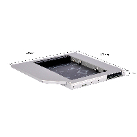 Makki кади Laptop Caddy 9.0mm SATA3 HD9001-SS