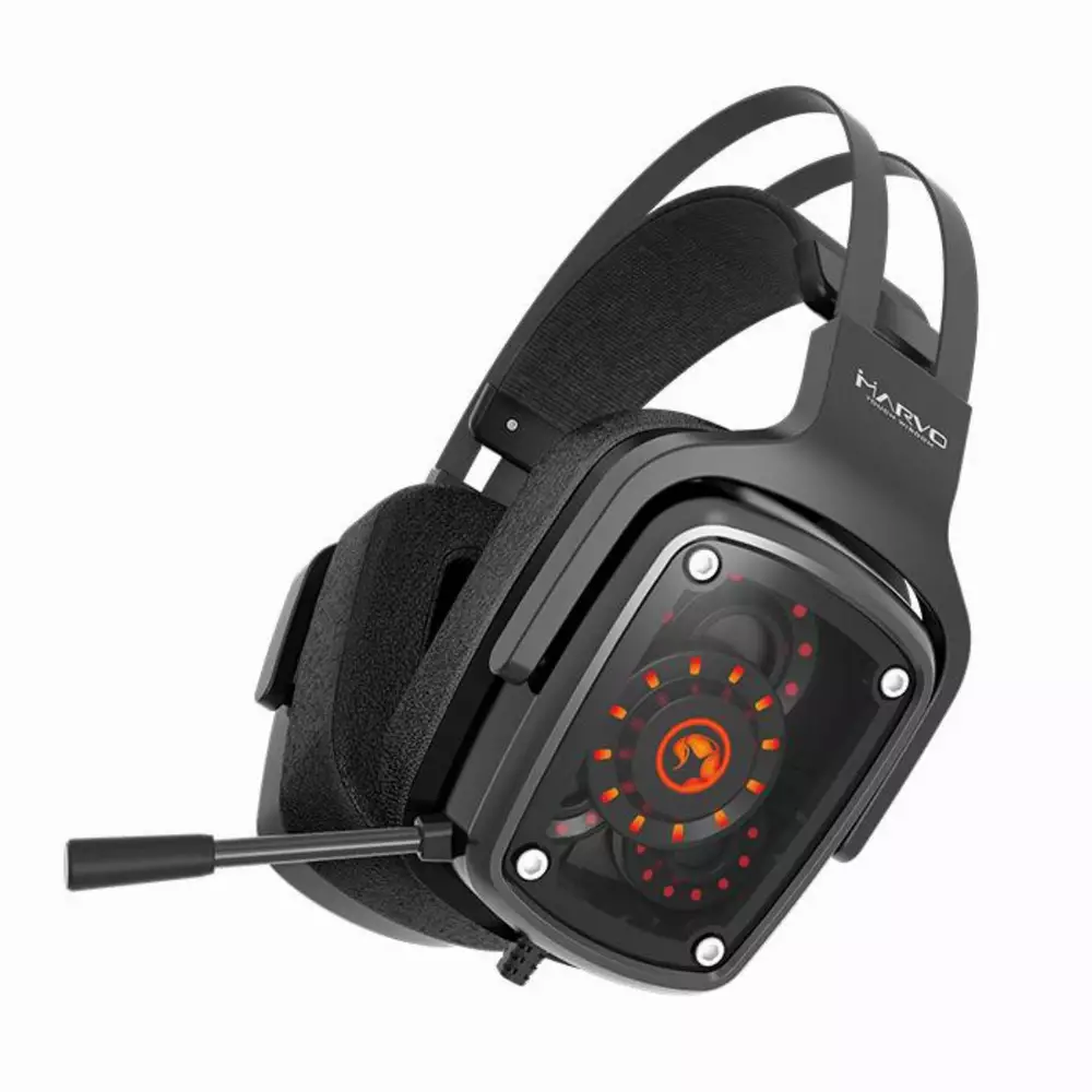 Marvo геймърски слушалки Gaming Headphones HG9046 - TRUE 7.1, backlight