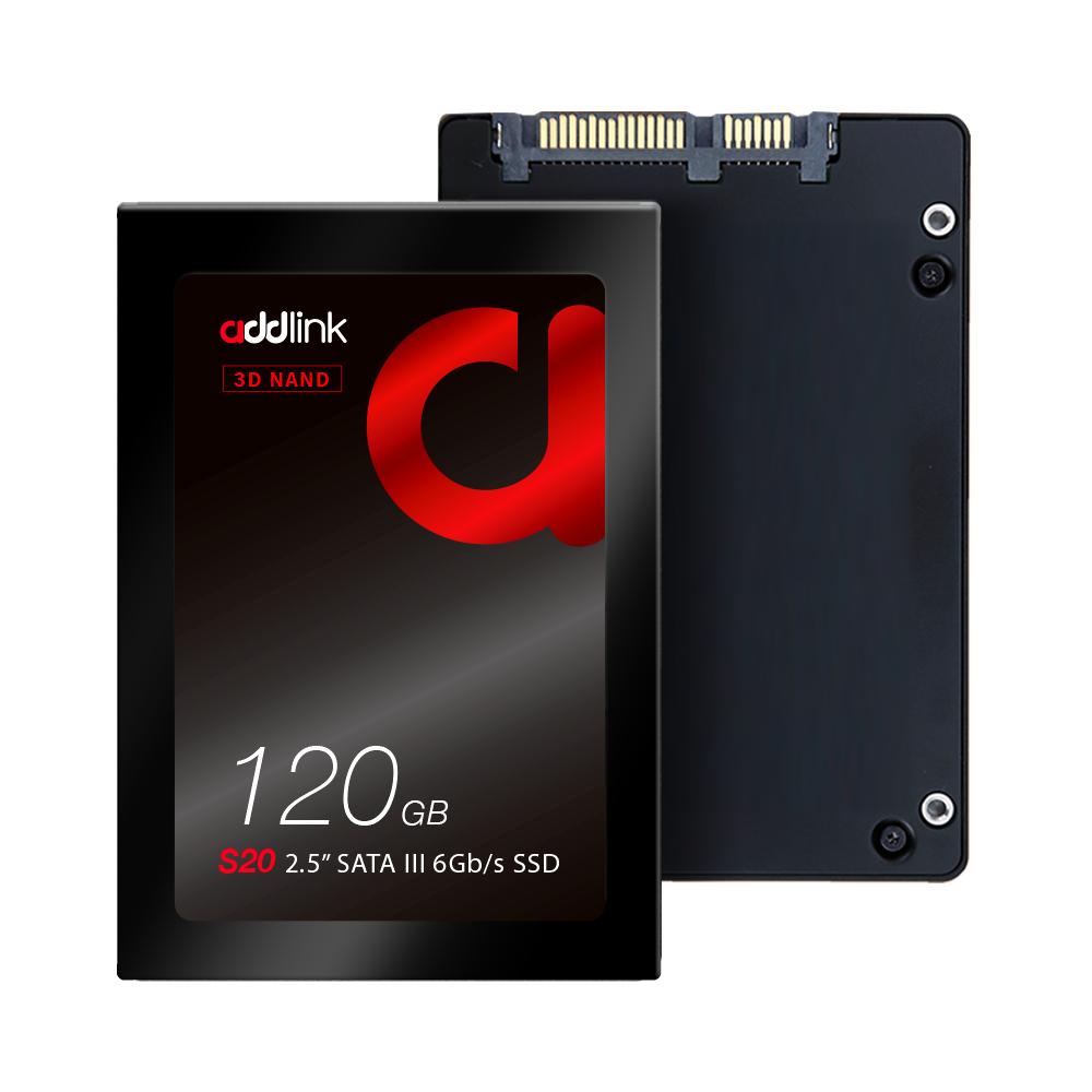 Диск SSD Addlink S20 120GB 3D NAND 2.5" SATA III