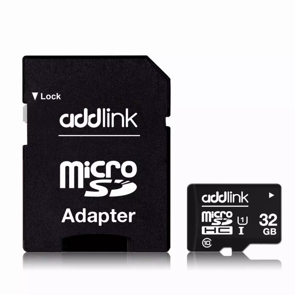 Addlink карта памет microSDXC 32GB UHS-1 Class 10 Adapter - ad32GBMSH310A