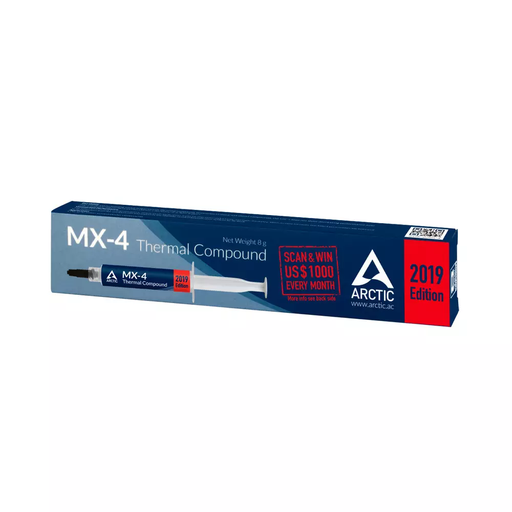 Термо паста Arctic MX-4 Thermal Compound 2019 Edition 8gr
