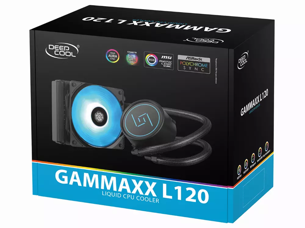 Водно охлаждане за процесор DeepCool GAMMAXX L120 RGB