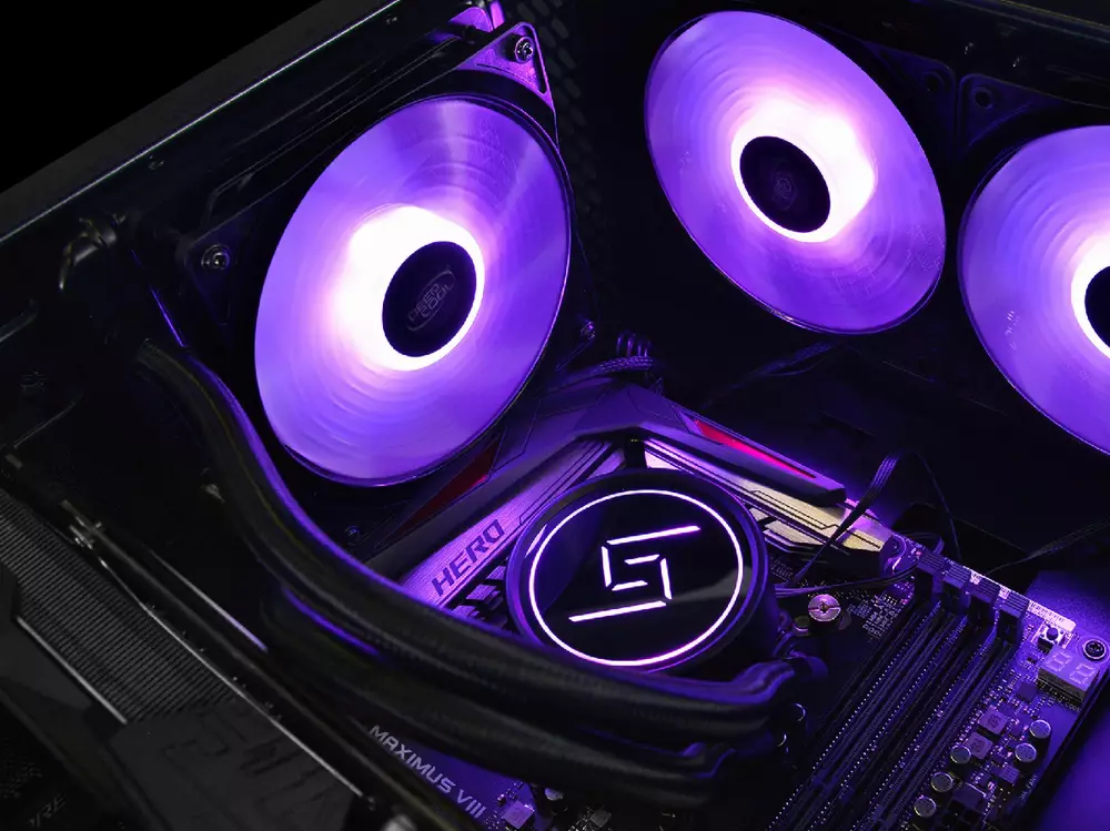 Водно охлаждане за процесор DeepCool GAMMAXX L120 RGB