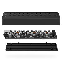 Orico хъб USB 10-port HUB with power adapter -  P10-U2-V1-EU-BK