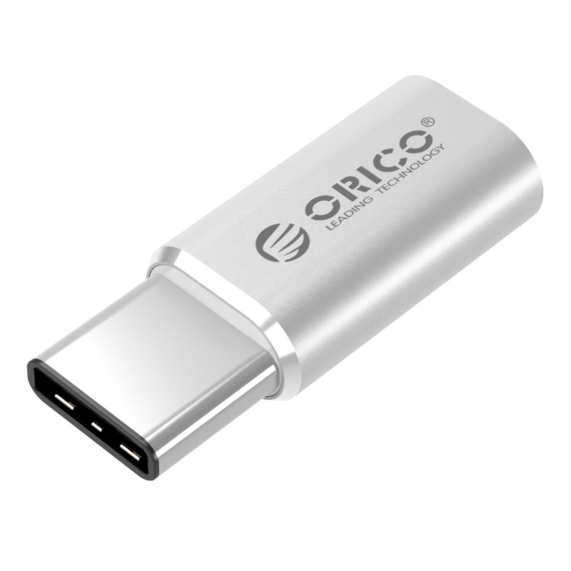 Orico преходник Adapter Type C Male to Micro USB Female - CTM1-SV