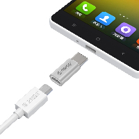 Orico преходник Adapter Type C Male to Micro USB Female - CTM1-SV