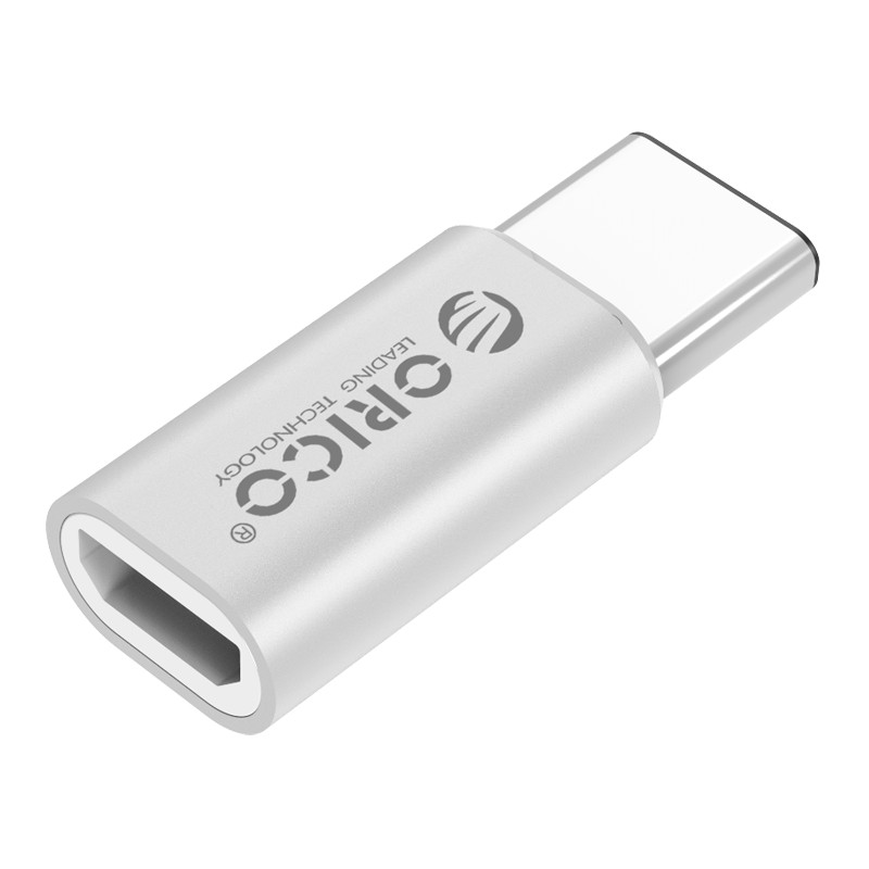 Orico преходник Adapter Type C Male to Micro USB Female - CTM1-SV
