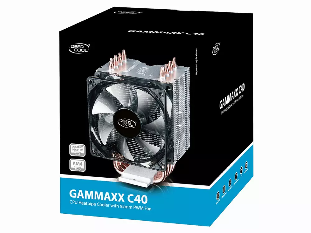 Охлаждане за процесор DeepCool GAMMAXX C40