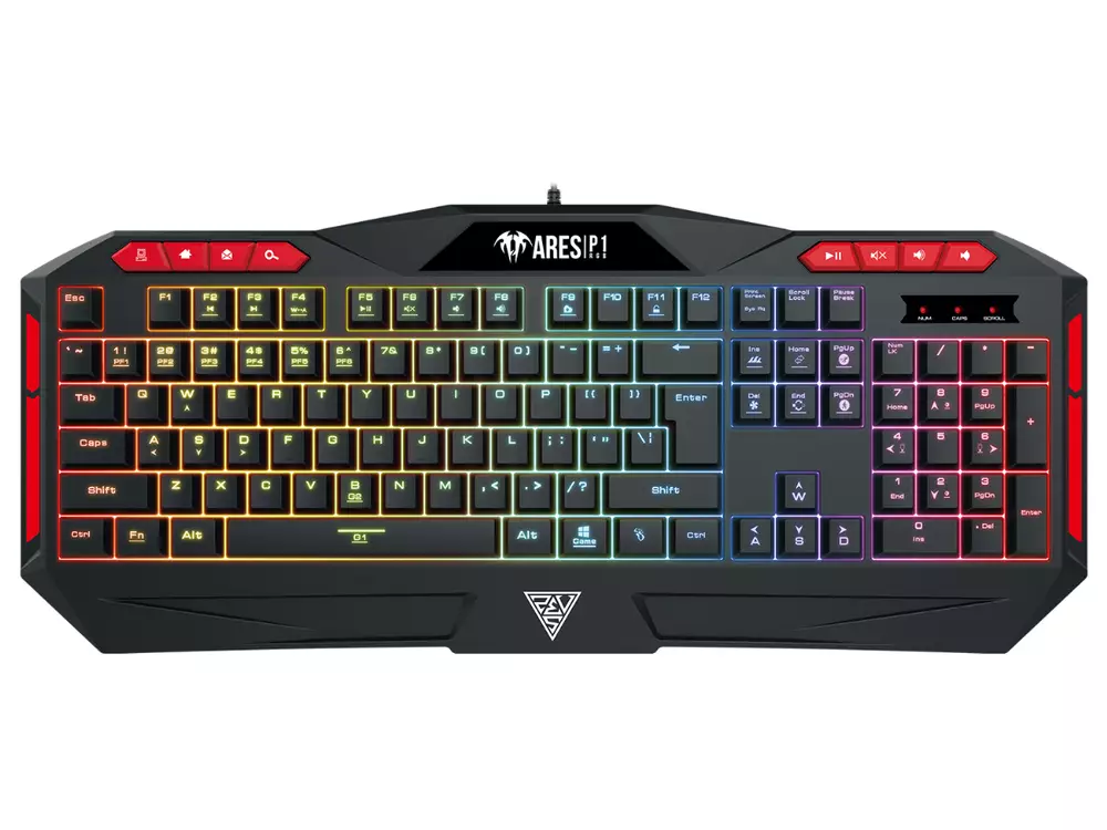 Геймърска клавиатура GAMDIAS ARES P1 RGB